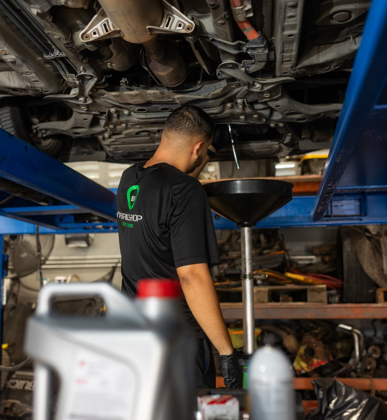 EV Hybrid Shop — Mantenimiento